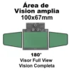 Mascara Para Soldar Electrónica De Nilón Con Área De Visión 100×67Mm. - Imagen 2