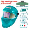 Mascara Para Soldar Electrónica De Nilón Con Área De Visión 100×67Mm.
